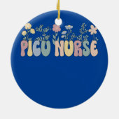 Groovy PICU Intensivstation für Kinder Keramik Ornament (Hinten)