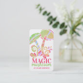 Groovy Pilze Koch Catering kulinarisch Visitenkarte (Stehend Vorderseite)