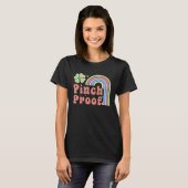 Groovy PINCH PROOF St Patrick s Day Shamrock T-Shirt (Vorne ganz)