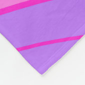 Groovy Pinks Fleecedecke (Ecke)