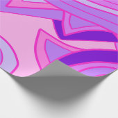Groovy Pinks Geschenkpapier (Ecke)