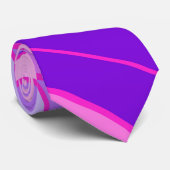 Groovy Pinks Krawatte (Gerollt)
