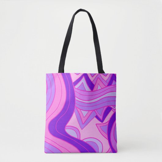 Groovy Pinks Tasche (Vorderseite)