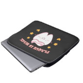 Groovy Plaque ist Wack Dental Hygienist Laptopschutzhülle (Vorne Knopf)