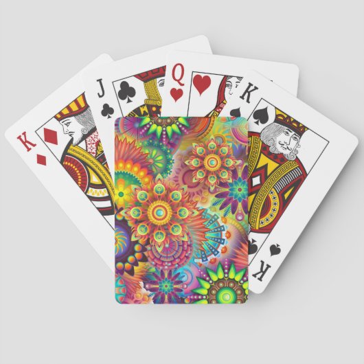 Groovy Playing Cards Spielkarten (Rückseite)
