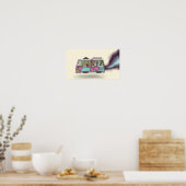 Groovy Poster (Küche)