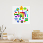 GROOVY POSTER (Küche)