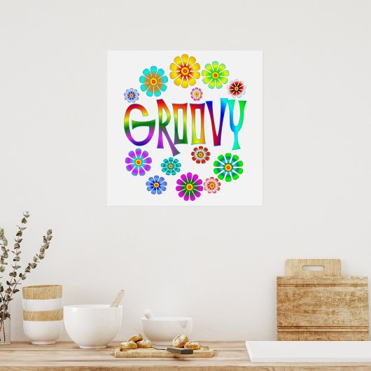 GROOVY POSTER (Küche)
