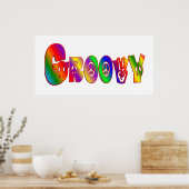 GROOVY POSTER (Küche)