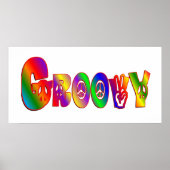 GROOVY POSTER (Vorne)