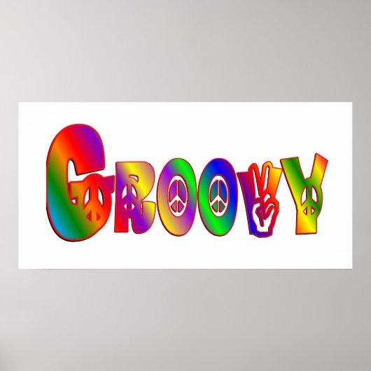 GROOVY POSTER (Vorne)
