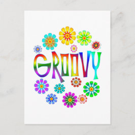 GROOVY POSTKARTE