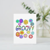 Groovy Postkarte (Stehend Vorderseite)