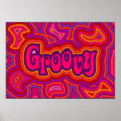 Groovy Print Poster (Vorne)