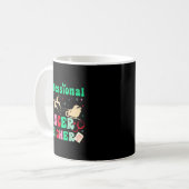 Groovy Professional Cancer Sleigher Oncology Nurse Kaffeetasse (Vorderseite Links)