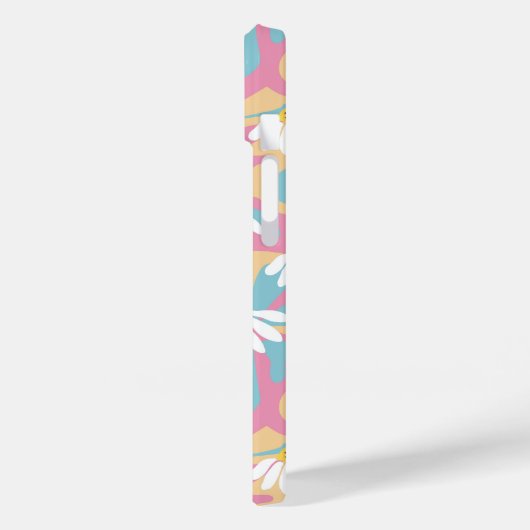 Groovy Psychedelic Daisy Blume Personalisiert Name Case-Mate iPhone Hülle (Rückseite / Links)