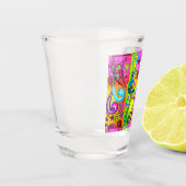 Groovy Psychedelic Magic Pilze Thunder_Cove Schnapsglas (Links)