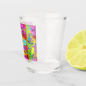 Groovy Psychedelic Magic Pilze Thunder_Cove Schnapsglas (Rechts)