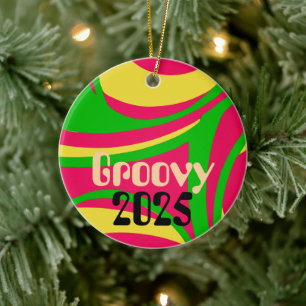 Groovy Psychedelic Ornament