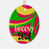 Groovy Psychedelic Ornament (Rechts)