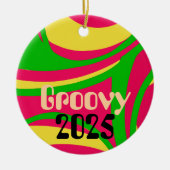 Groovy Psychedelic Ornament (Vorne)