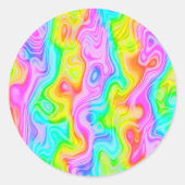Groovy Psychedelic Stickers (Vorderseite)
