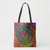 Groovy psychedelische Taschentasche Tasche (Vorderseite)