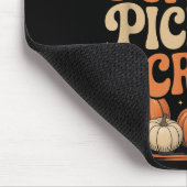 Groovy Pumpkin Cking Crew Matching Family Autumn F Mousepad (Ecke)
