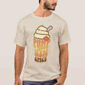 Groovy Pumpkin Spice T-Shirt (Vorderseite)