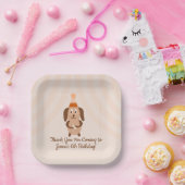 Groovy Puppy Birthday Party Pappteller (Party)