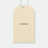 Groovy Rainbow 1970er Jahre Style Gastgeschenk Hoc Geschenkanhänger (Rückseite)