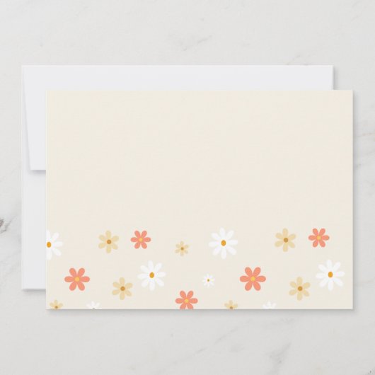 Groovy Rainbow Abschluss Ankündigung (Rückseite)