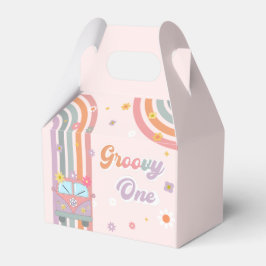 Groovy Rainbow Birthday Party Fevor Box Geschenkschachtel