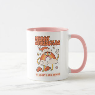 Groovy Rainbow Christmas - Sei hell und fröhlich Tasse