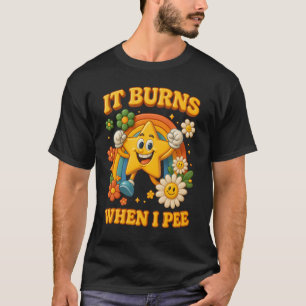 Groovy Rainbow Es bröckelt, wenn ich sarkastische T-Shirt