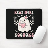 Groovy Read more Bücher Niedlich Ghost Boo Funny H Mousepad (Mit Mouse)