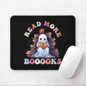 Groovy Read more Bücher Niedlich Ghost Funny Teach Mousepad (Mit Mouse)
