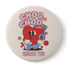 Groovy Red Heart singend Valentines