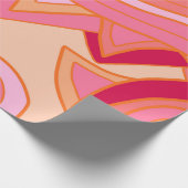 Groovy Reds Geschenkpapier (Ecke)