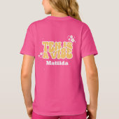 Groovy Regenbogen zehn ist eine vibe 60er Jahre Re T-Shirt (Rückseite)