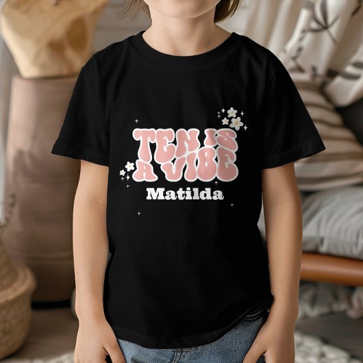 Groovy Regenbogen zehn ist eine vibe 60er Jahre Re T-Shirt