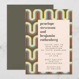 Groovy Retro 60er 70er Stadtrundgang: Einladung