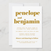 Groovy Retro 70er Botanical All-in-One Hochzeit