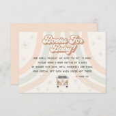 Groovy Retro 70er Bücher für die Einladung von Bab (Vorne/Hinten)