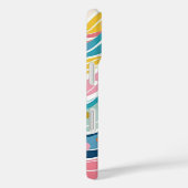 Groovy Retro 70er Wavy Abstrakt Case-Mate iPhone Hülle (Rückseite / Rechts)