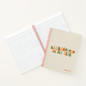 Groovy Retro Archäologie ist mein Leben, Archäolog Notizblock (Innenseite)