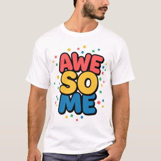 Groovy Retro Awesome Typografie 70er Vintage Ästhe T-Shirt