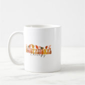 Groovy Retro Berufliche Therapie Vintag Fall Lea Kaffeetasse (Links)