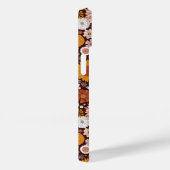 Groovy Retro Blumengartenmuster Case-Mate iPhone Hülle (Rückseite / Rechts)