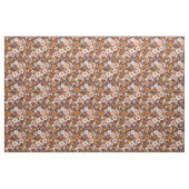 Groovy Retro Blumengartenmuster Stoff (Fat Quarter (45,7 x 55,9 cm))